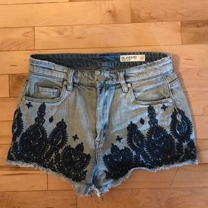 BLANK NYC wedge shorts